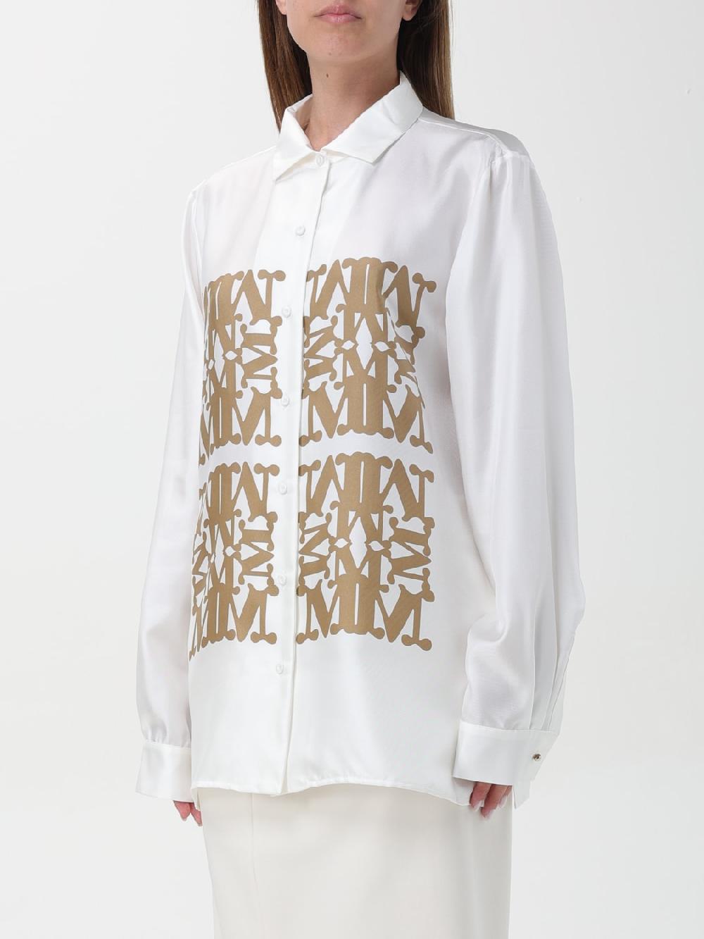 Giglio Camicia Monogram Max Mara di seta Saldi