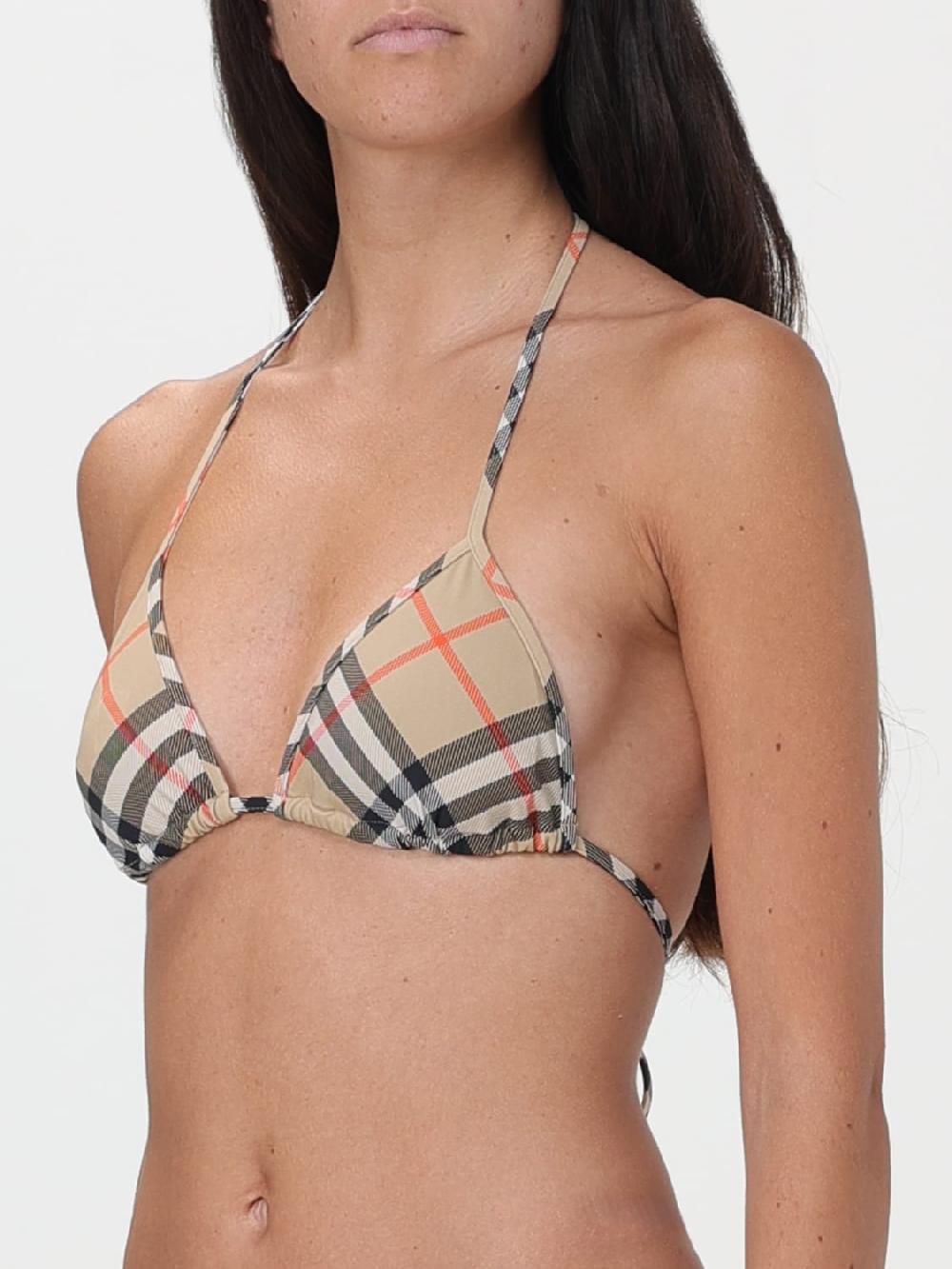 Giglio Costume Bikini Top Burberry check Saldi Di Fabbrica