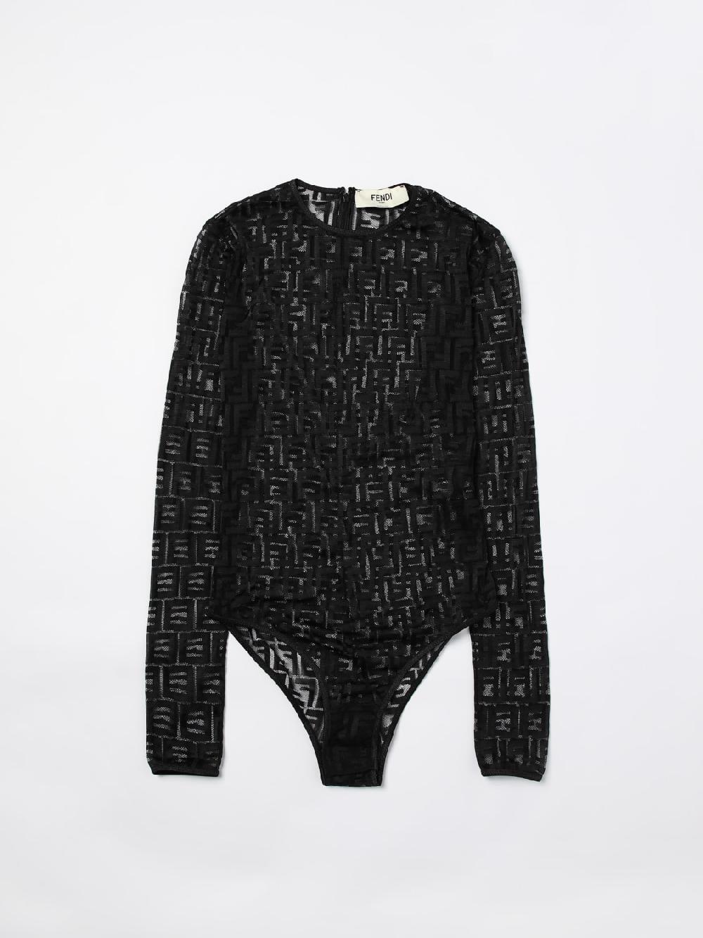 Giglio Body FF Fendi in tessuto stretch Vendite Flash