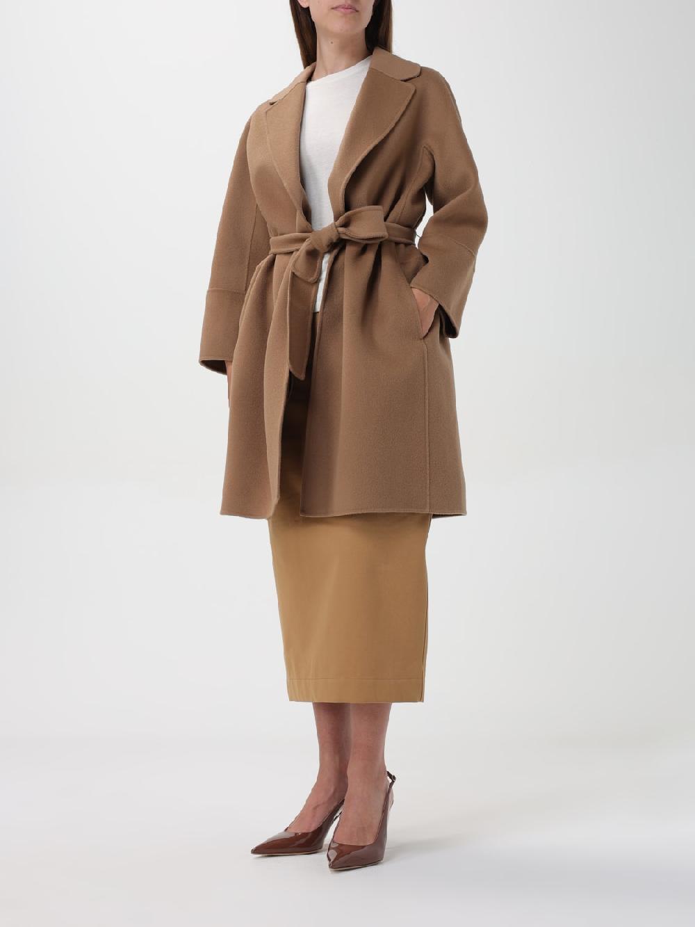 Giglio Cappotto a vestaglia 's Max Mara Sostegno trimestrale