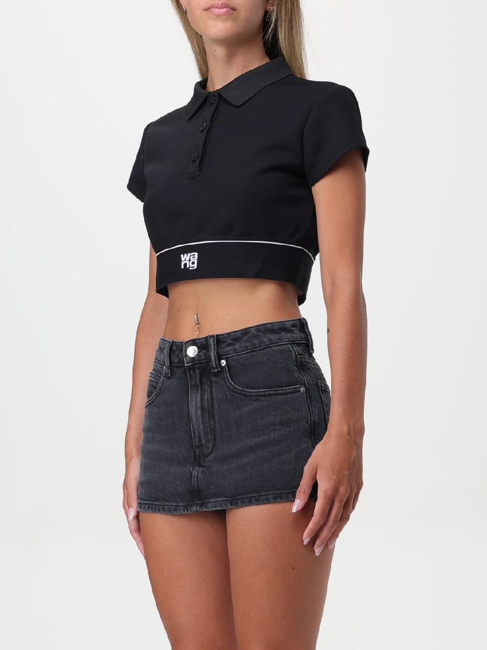Giglio Polo Alexander Wang in misto viscosa 2025