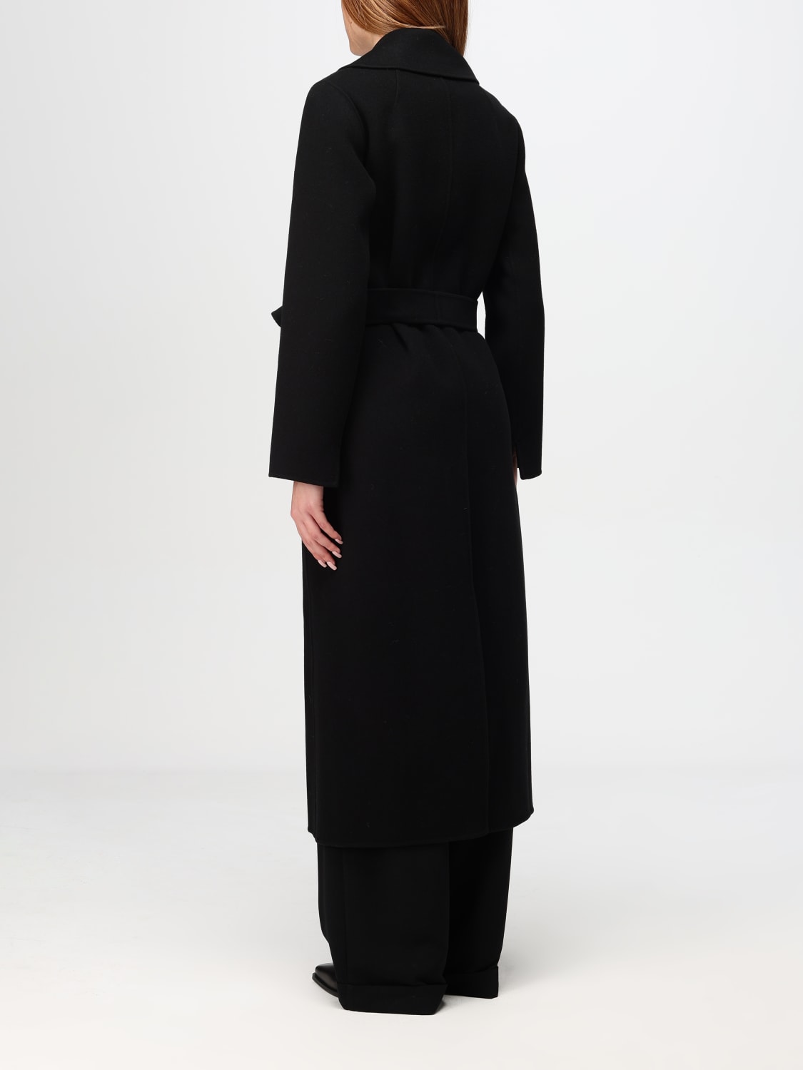 Giglio Cappotto 'S Max Mara in lana vergine Spedizione Gratuita