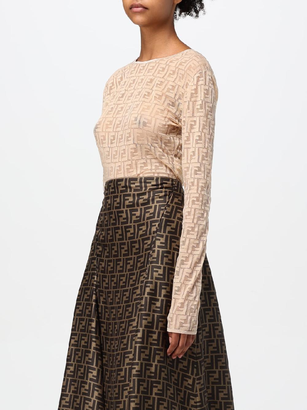 Giglio Body FF Fendi in tessuto stretch Soddisfazione Garantita