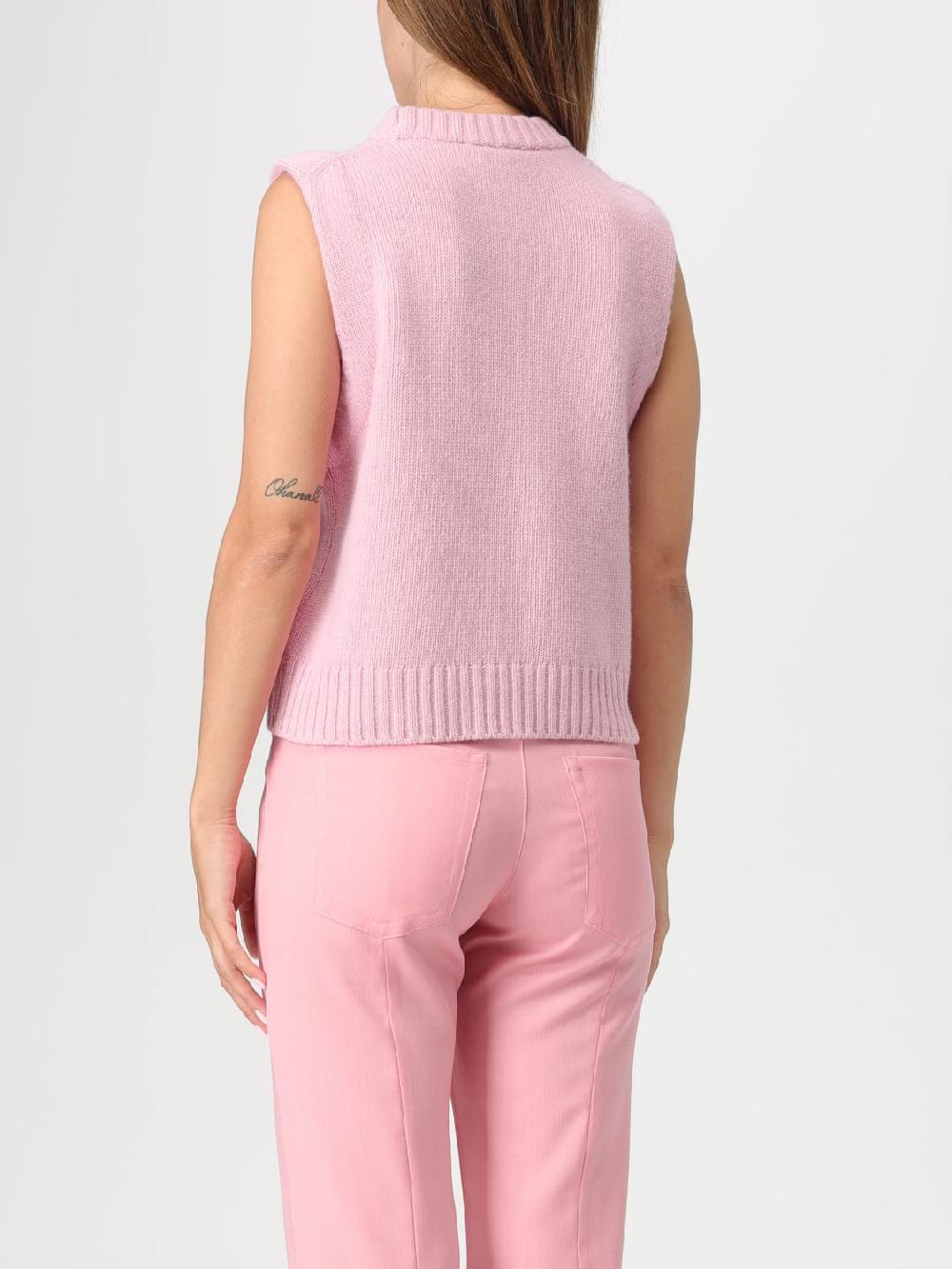 Giglio Maglia con logo metallic Ganni Sconto