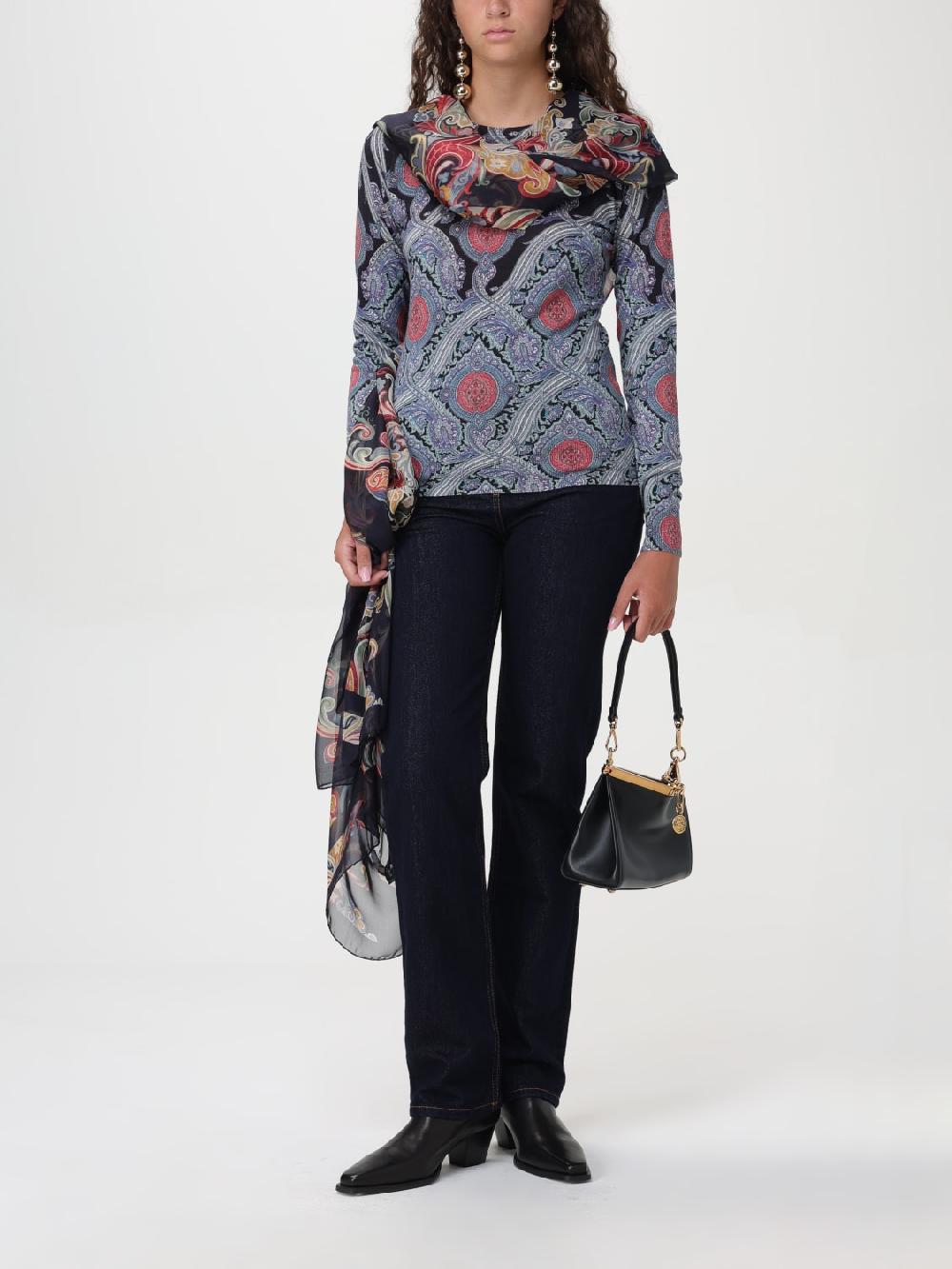 Giglio Maglia a girocollo Etro Paisley Offerta