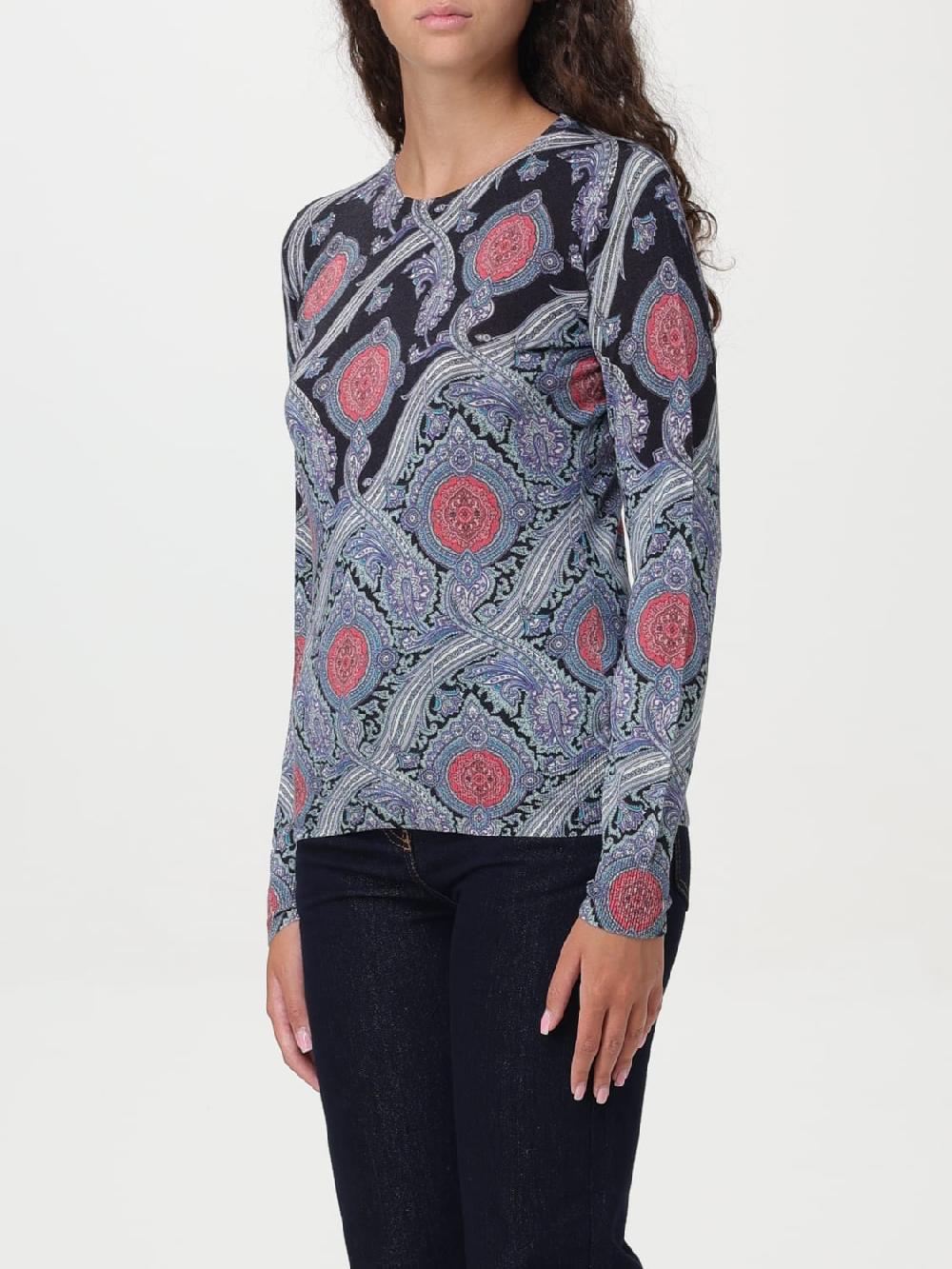 Giglio Maglia a girocollo Etro Paisley Offerta