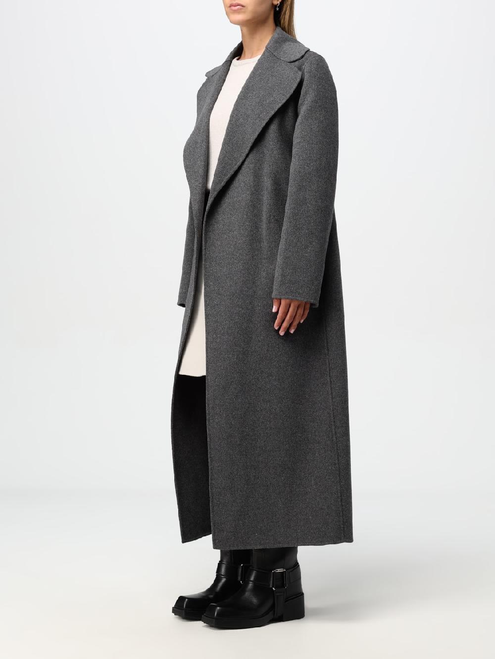 Giglio Cappotto 'S Max Mara in lana vergine Saldi Di Fabbrica