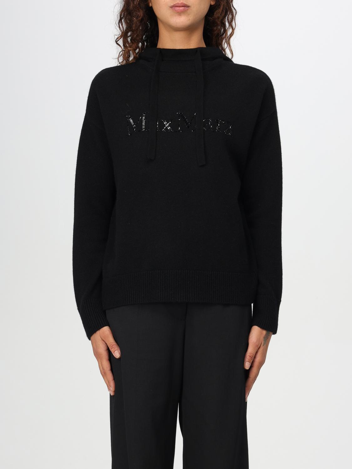 Giglio Maglione 'S Max Mara in lana con logo di strass Consegna Veloce