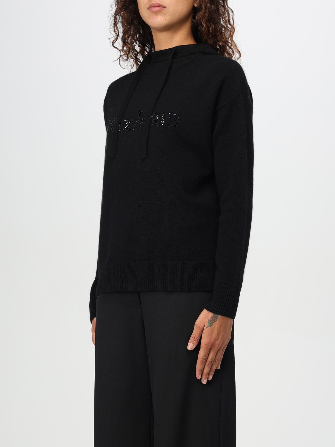 Giglio Maglione 'S Max Mara in lana con logo di strass Consegna Veloce