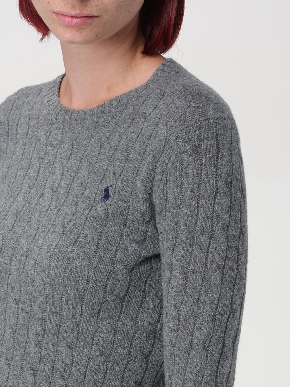 Giglio Maglia Polo Ralph Lauren in lana con lavorazione intrecciata Affare Del Giorno