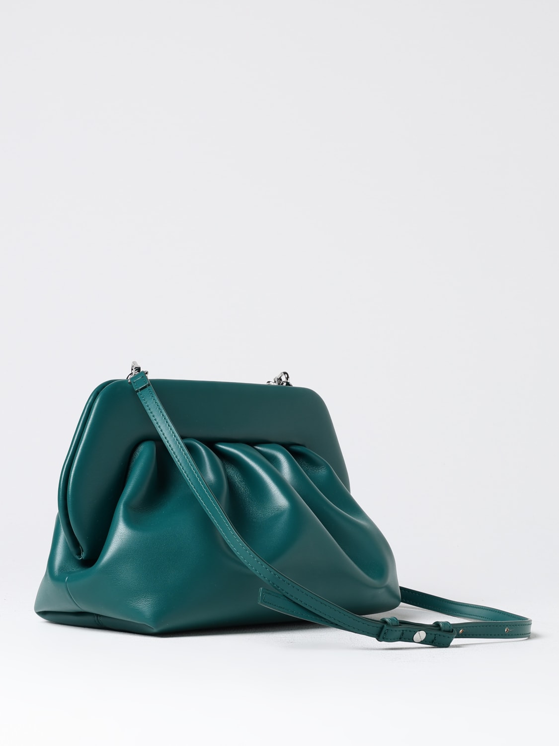 Giglio Clutch Bios Themoirè in pelle vegana Negozio