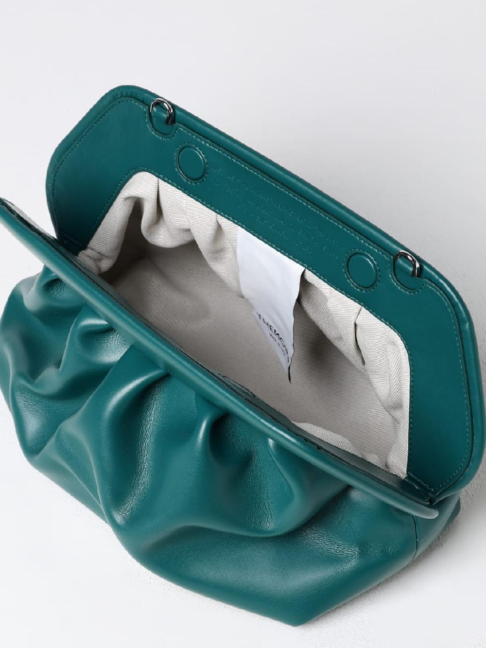 Giglio Clutch Bios Themoirè in pelle vegana Negozio