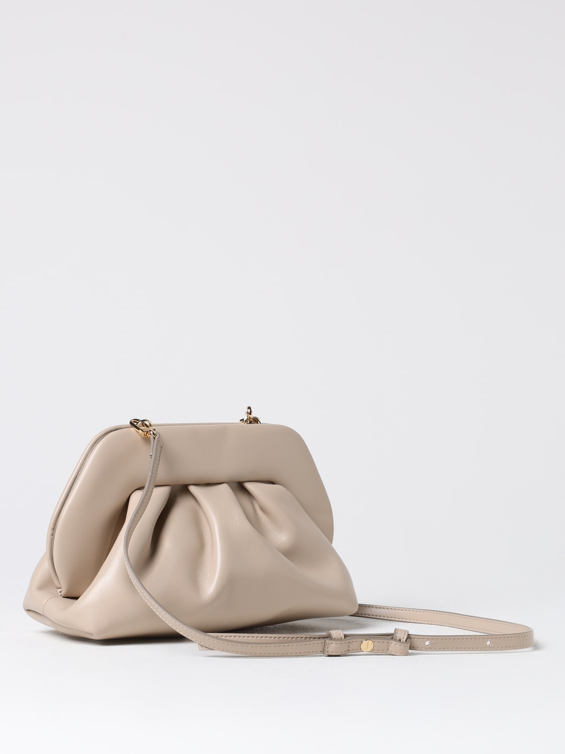 Giglio Clutch Tia Themoirè in pelle vegana Nuova