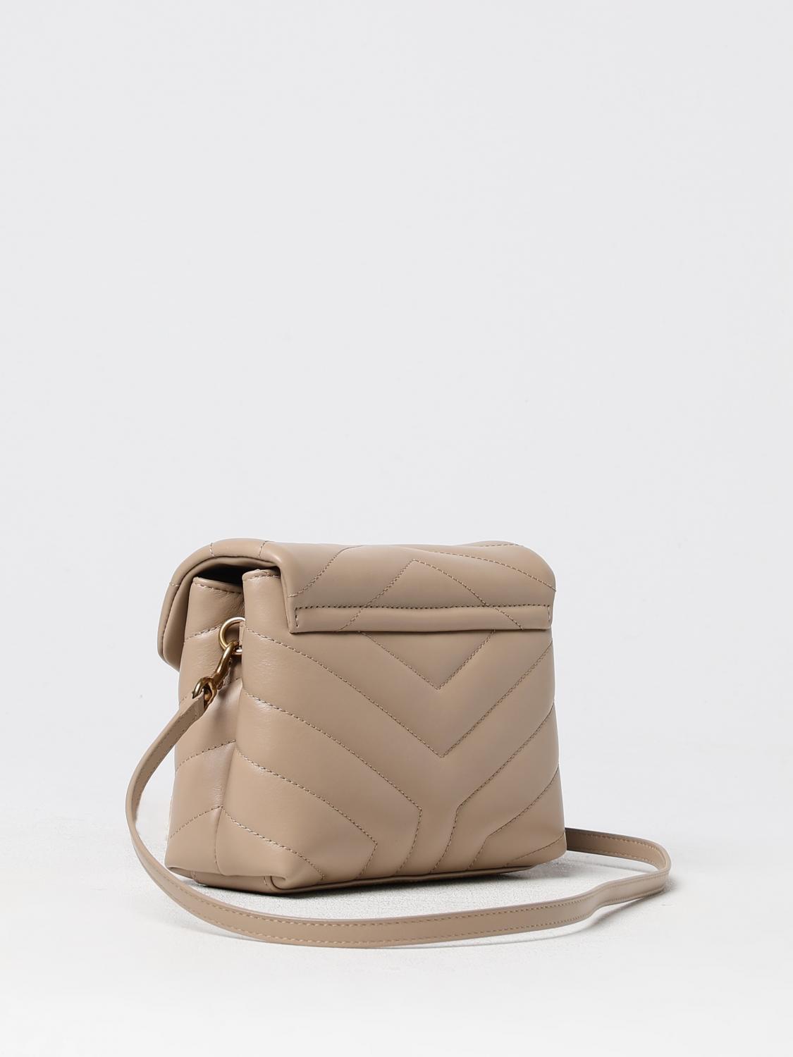Giglio Borsa Loulou Toy Saint Laurent in pelle chevron Italy