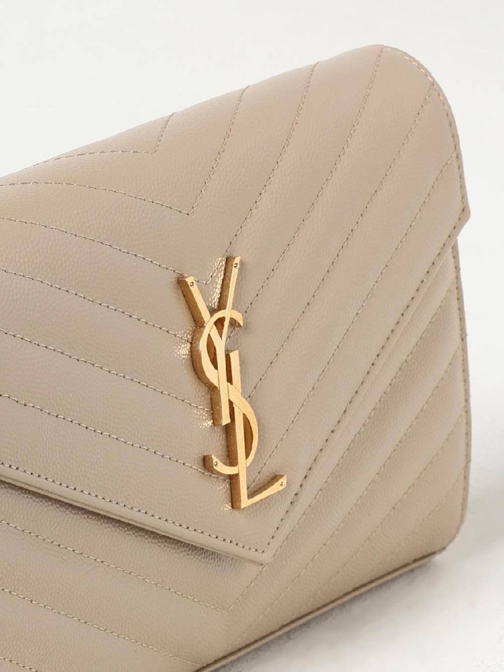 Giglio Borsa Cassandre Saint Laurent in pelle grain de poudre Qualità