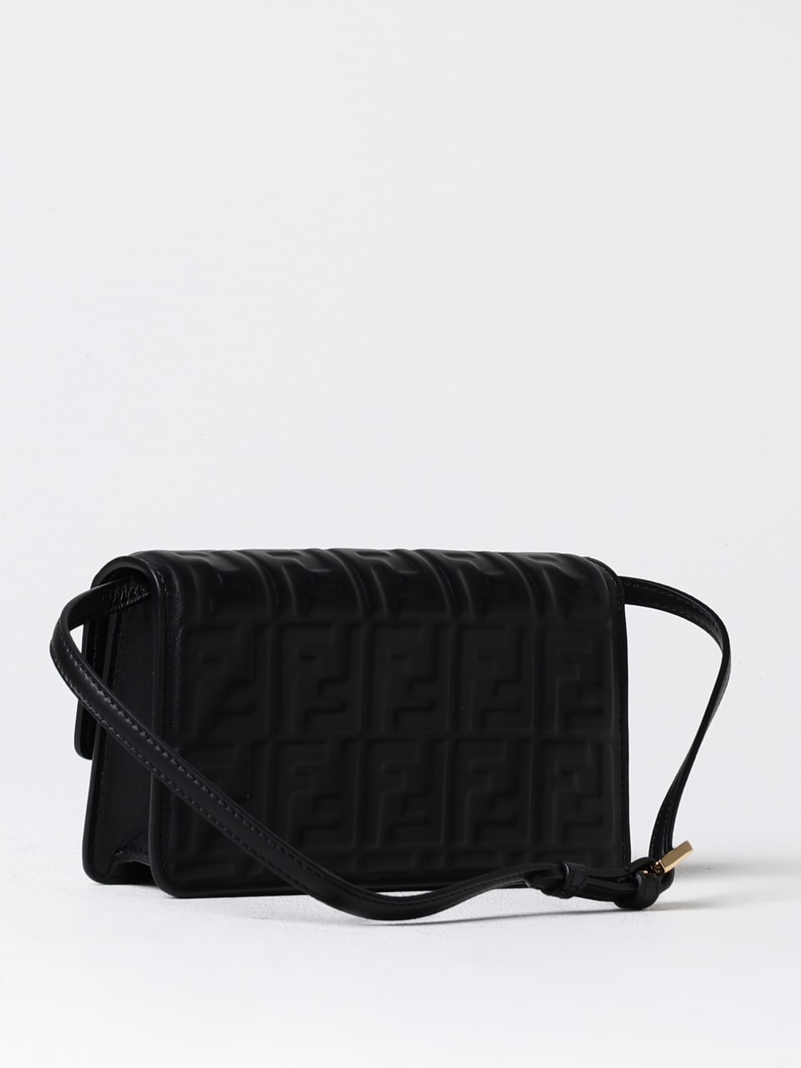 Giglio Borsa wallet Fendi in nappa con monogram FF all over Qualità Garantita