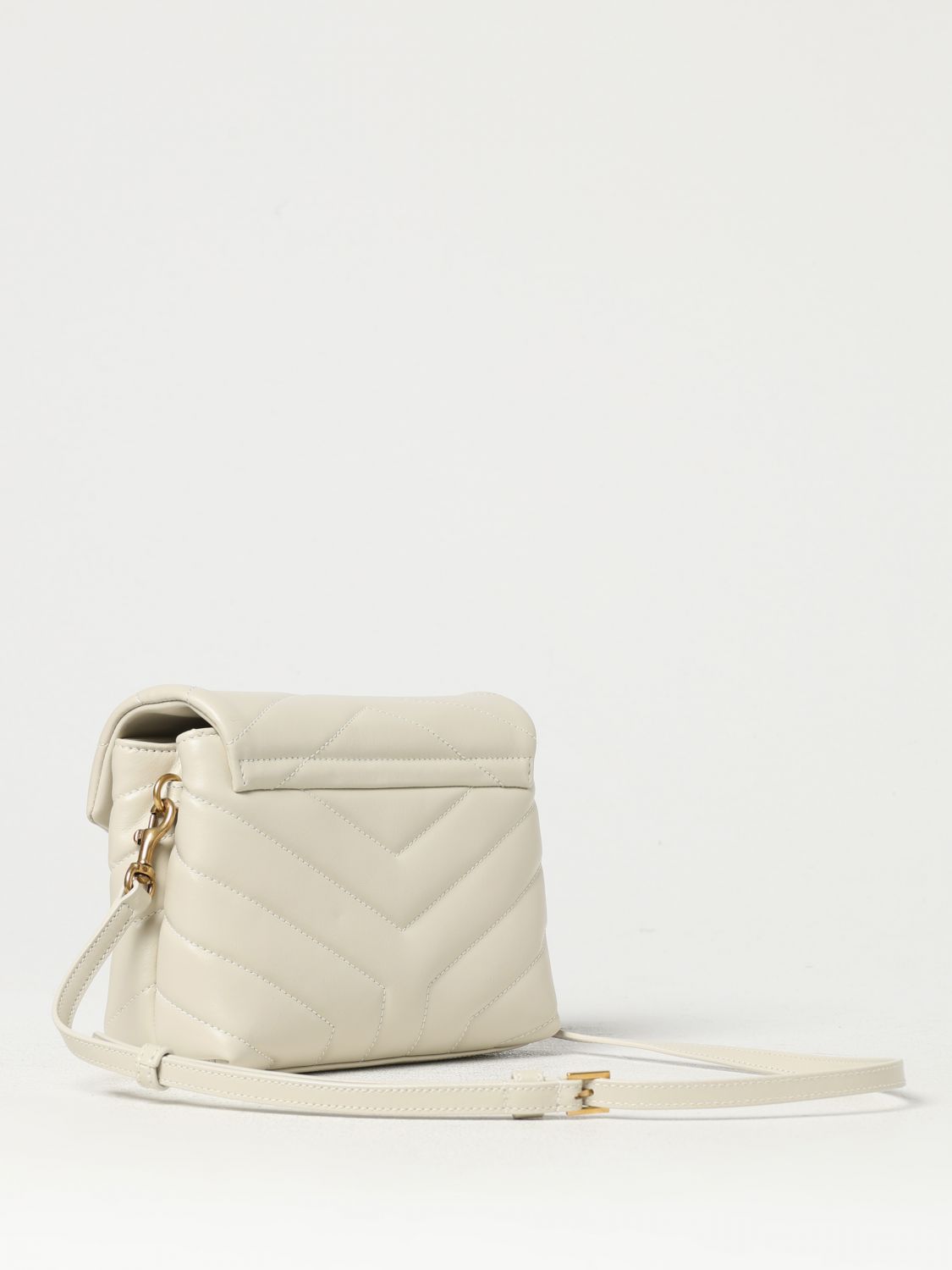 Giglio Borsa Loulou Toy Saint Laurent in pelle chevron Negozi Online