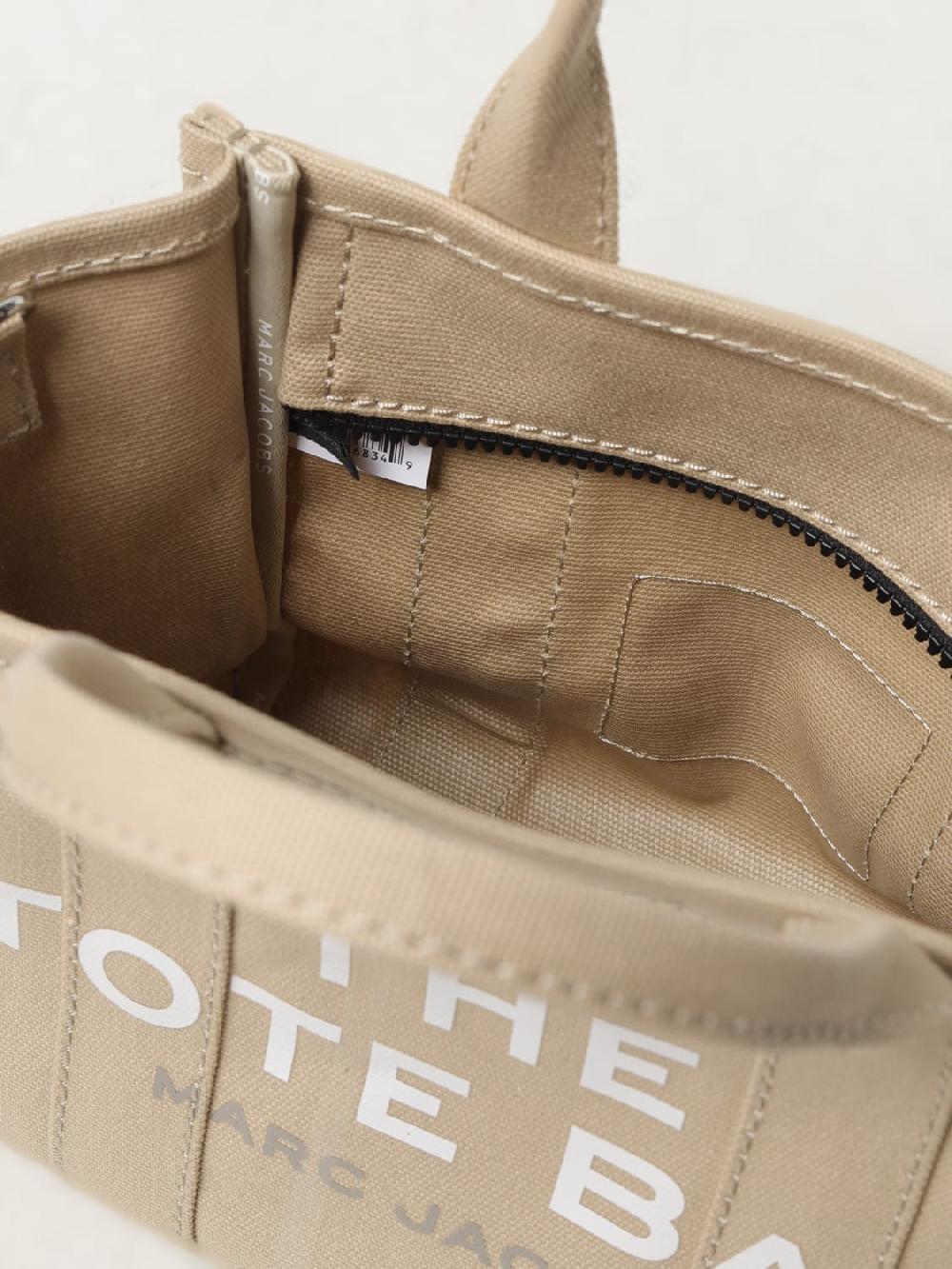Giglio Borsa The Mini Traveler Marc Jacobs in canvas Consegna Veloce