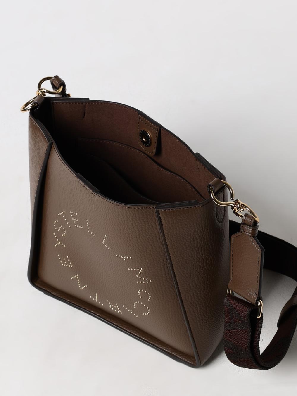 Giglio Borsa a tracolla con logo Stella McCartney Presa