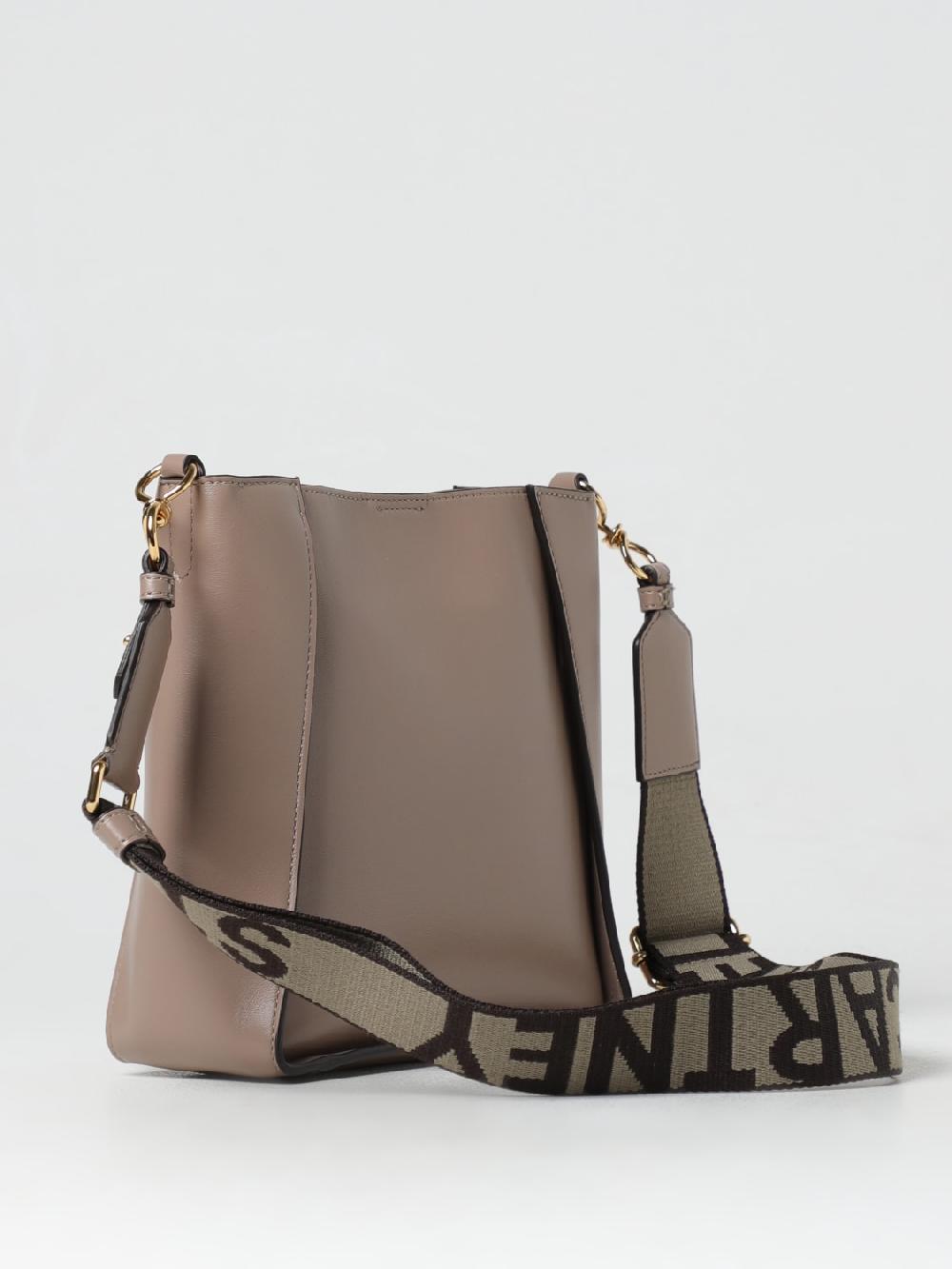 Giglio Borsa a tracolla con logo circolare Stella McCartney Sconto