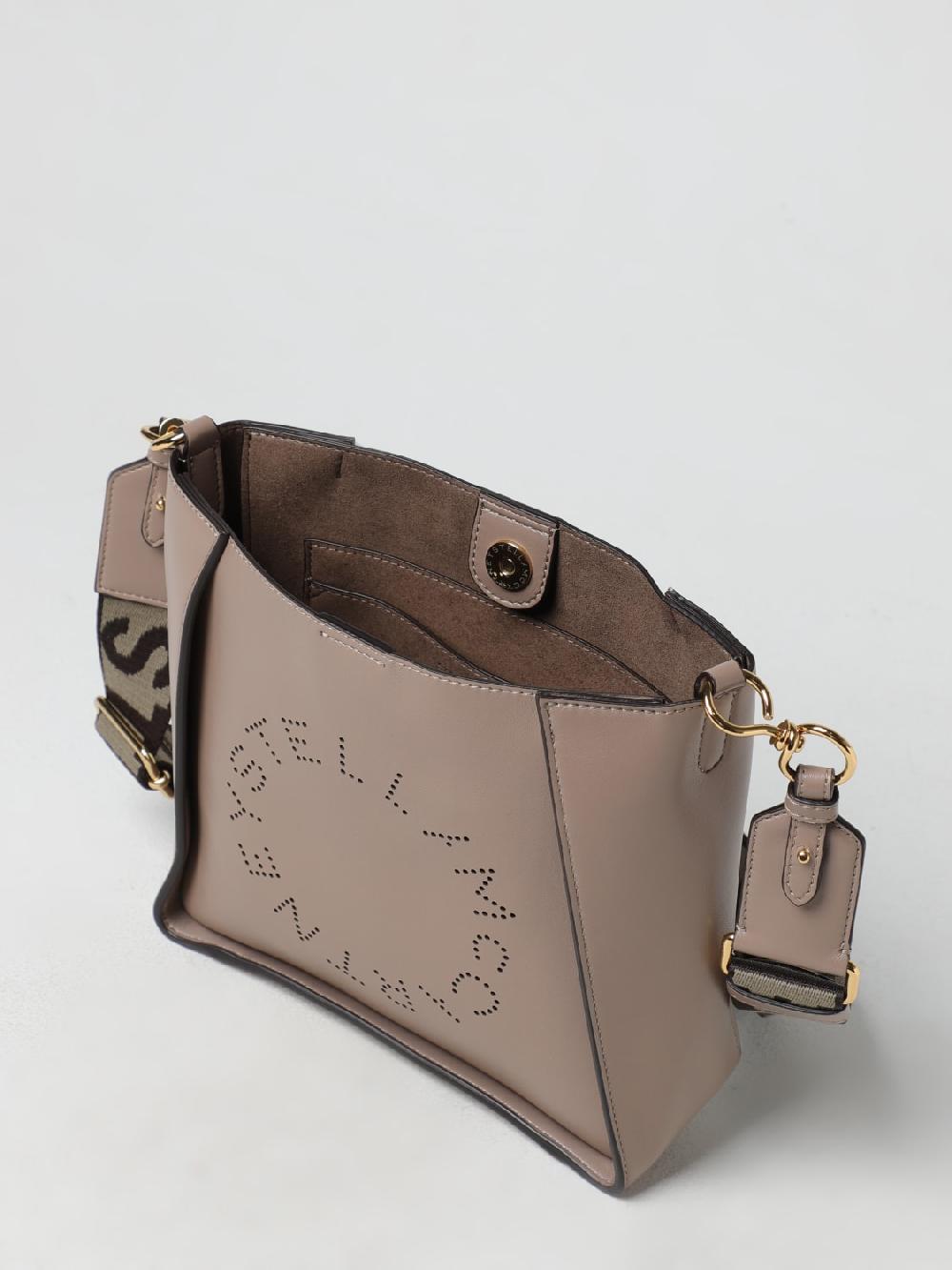Giglio Borsa a tracolla con logo circolare Stella McCartney Sconto