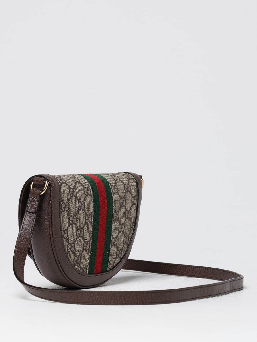 Giglio Borsa mini Ophidia Gucci in tessuto GG Supreme e pelle a grana Vendite Flash