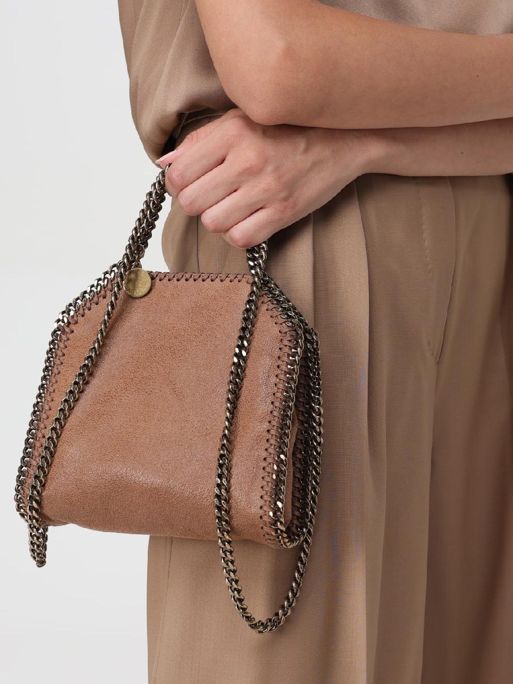 Giglio Borsa Falabella Stella McCartney in pelle sintetica cracklè Italy