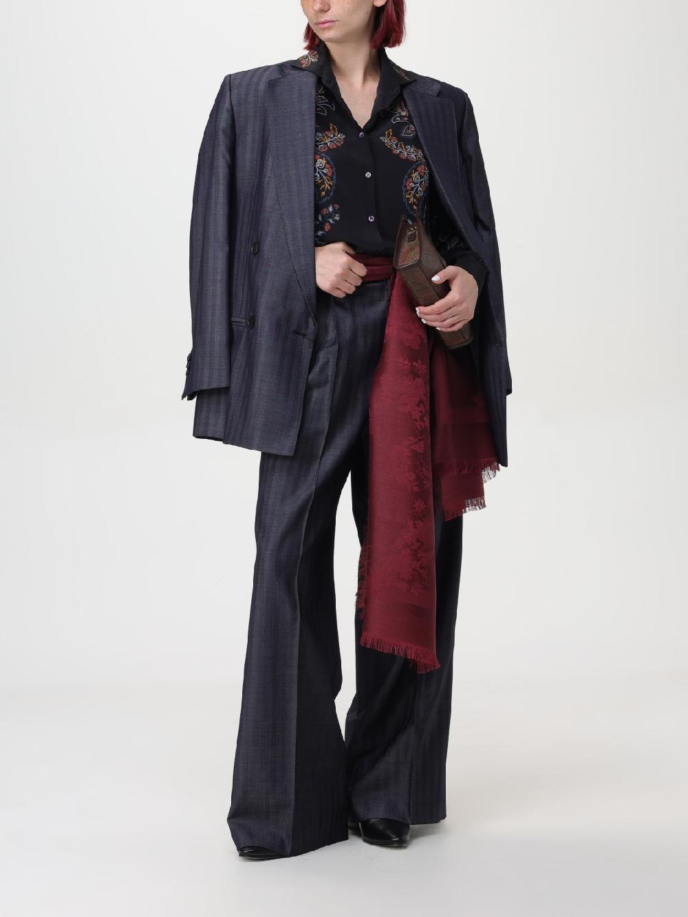 Giglio Borsa Etro in cotone spalmato con Paisley all over 2025