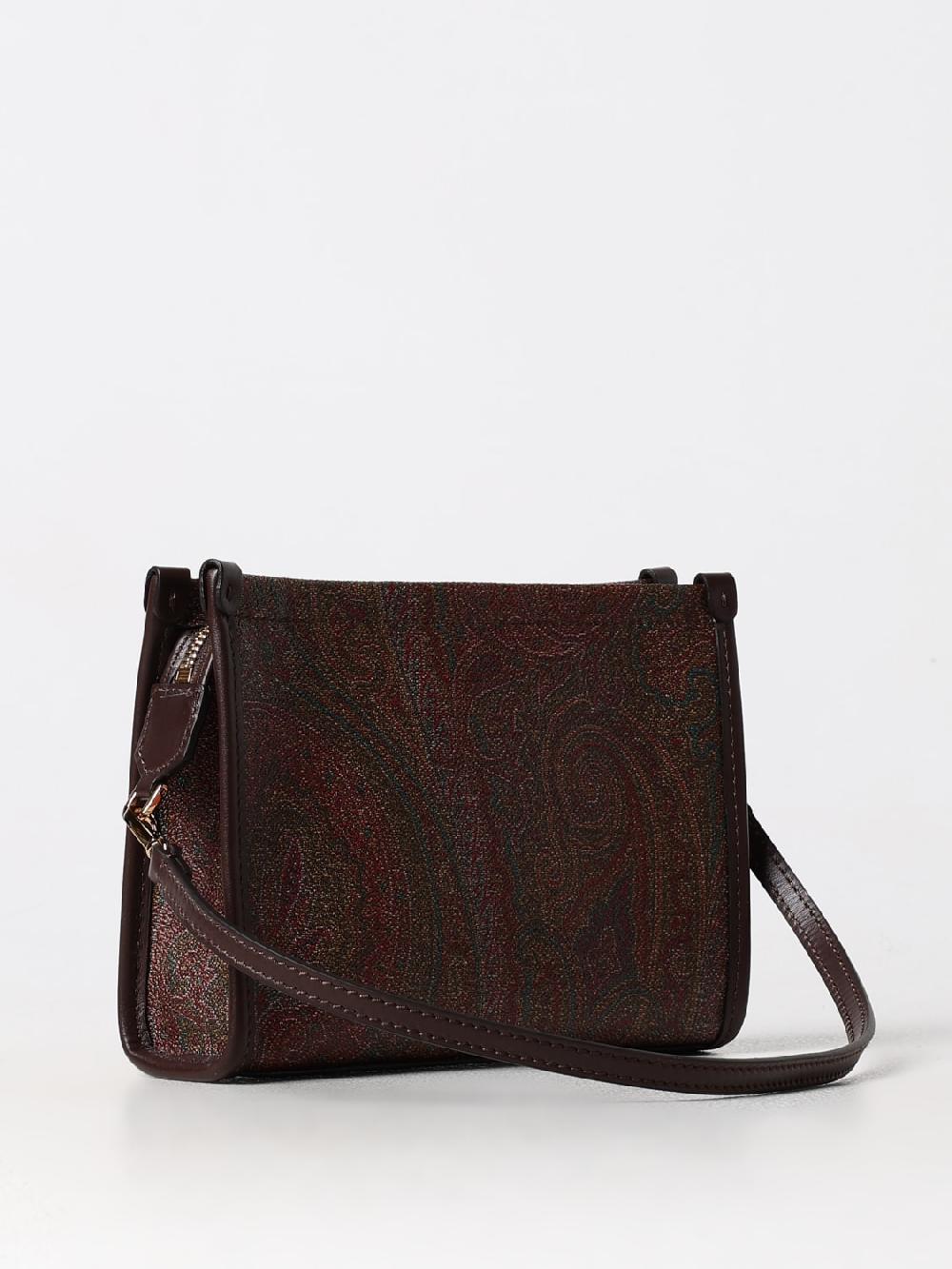 Giglio Borsa Etro in cotone spalmato con Paisley all over 2025