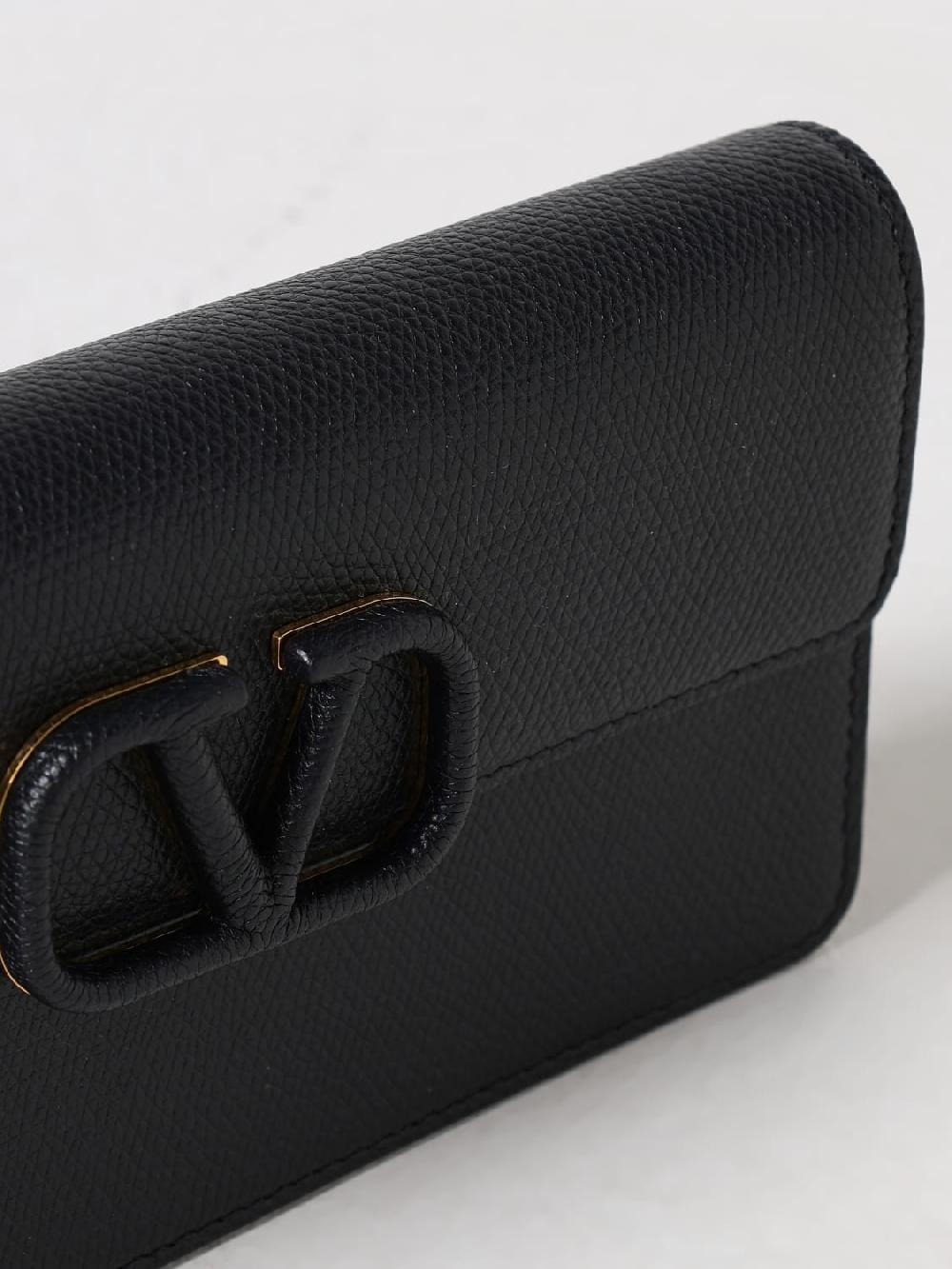 Giglio Borsa wallet Locò Valentino Garavani in pelle a grana Vendita