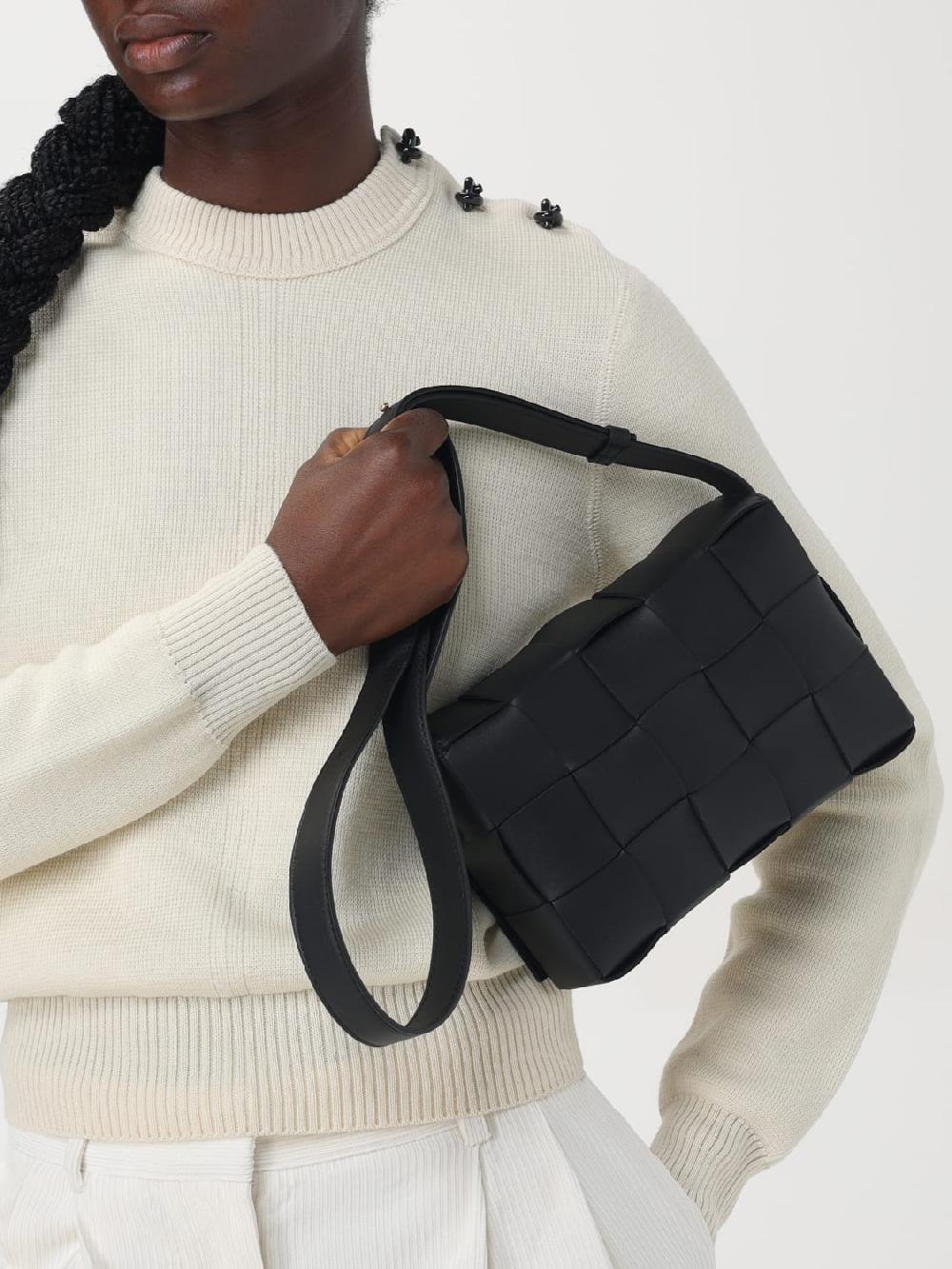 Giglio Borsa Cassette Bottega Veneta in pelle intrecciata Consegna Veloce