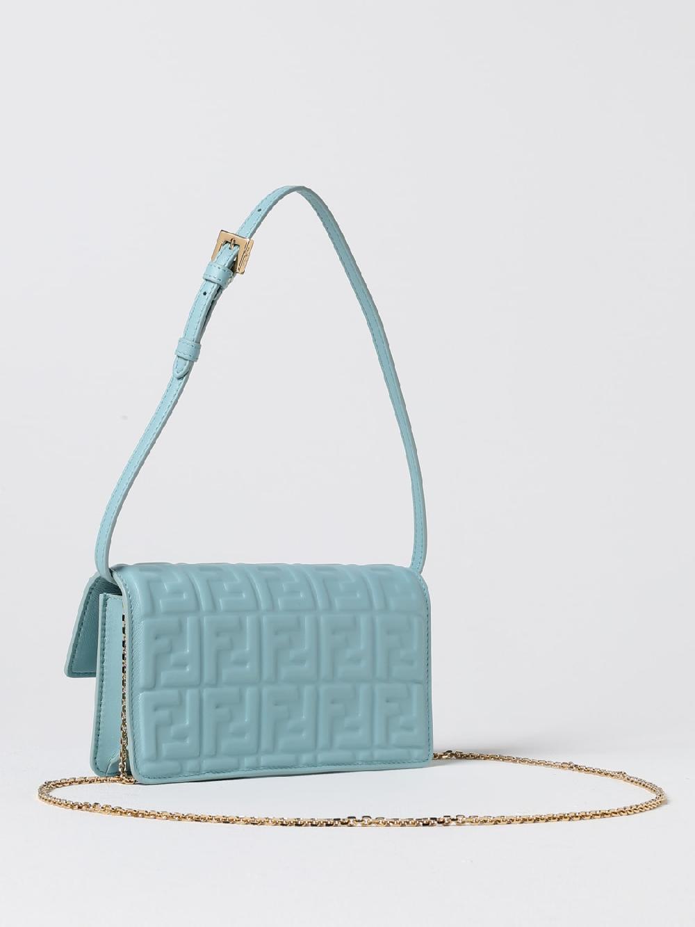 Giglio Borsa wallet Fendi in nappa con monogram FF all over Promozione Limitata