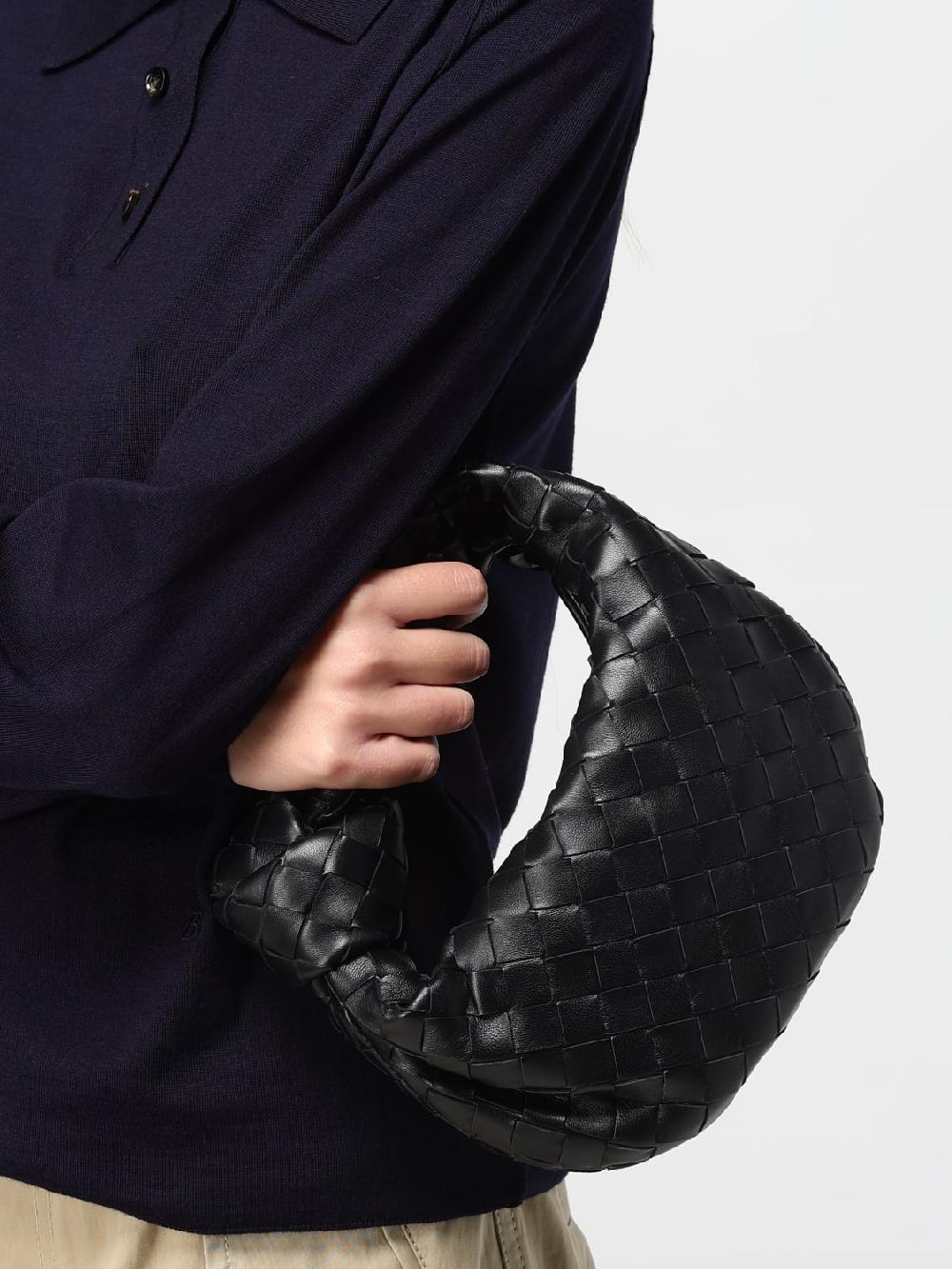 Giglio Borsa Jodie Mini Bottega Veneta in nappa intrecciata Prezzo Ridotto