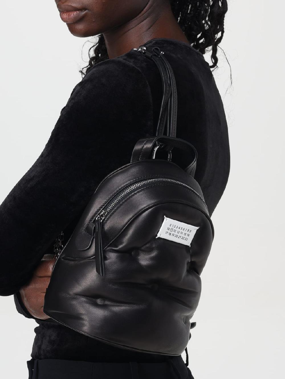 Giglio Zaino Glam Slam Maison Margiela in nappa capitonnè Sottocosto