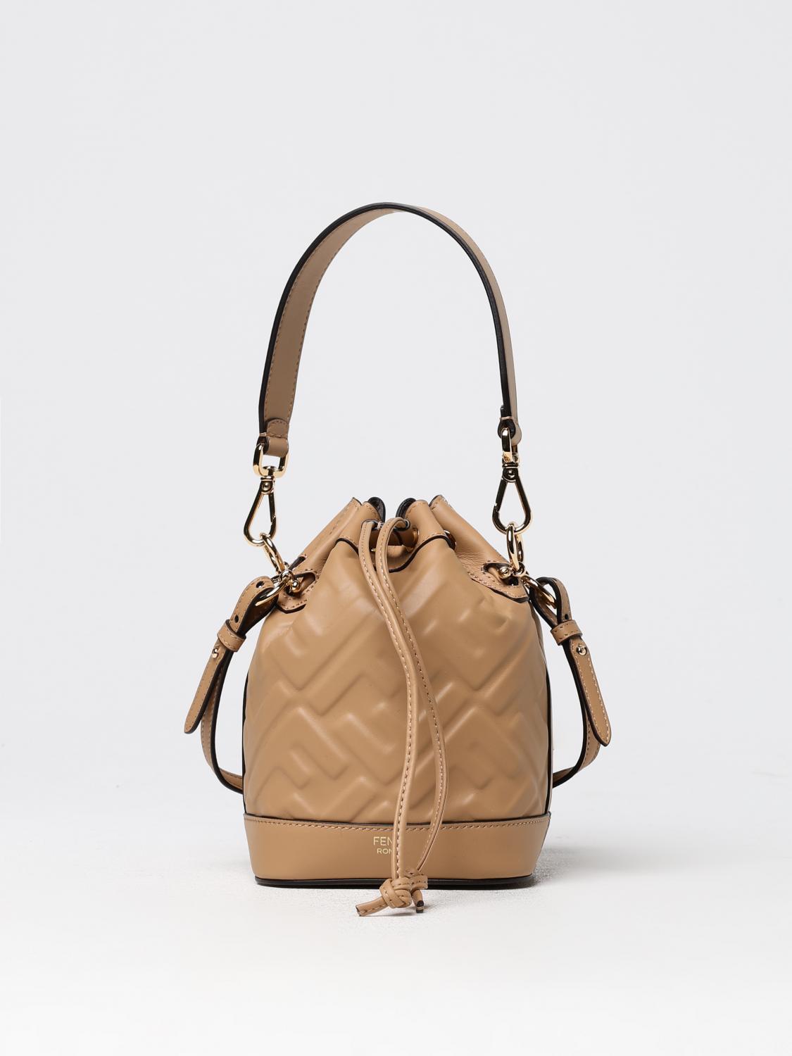 Giglio Borsa Mon Tresor Fendi in pelle con monogram FF all over Online