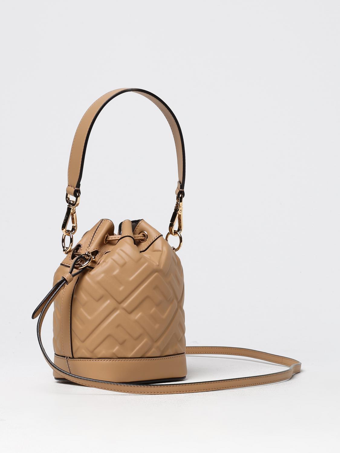 Giglio Borsa Mon Tresor Fendi in pelle con monogram FF all over Online