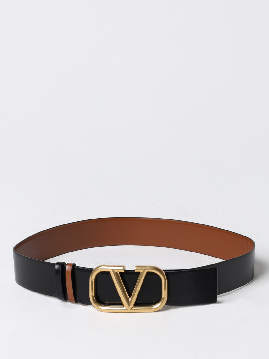 Giglio Cintura VLogo Signature Valentino Garavani reversibile in pelle Affare Del Giorno
