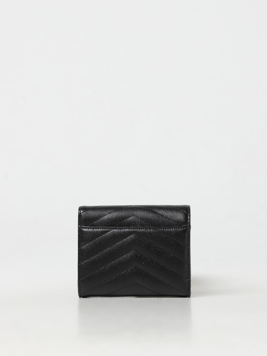 Giglio Portafoglio Saint Laurent in pelle grain de poudre Sconto