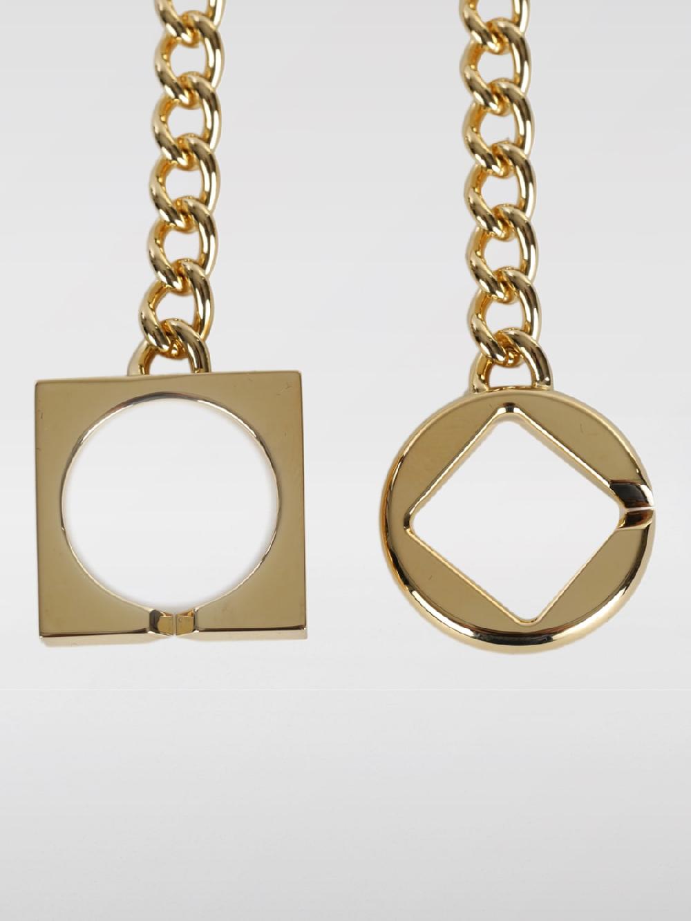 Giglio Choker Circle And Square Jacquemus in ottone Italy