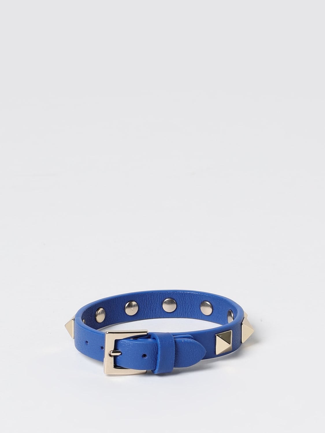 Giglio Bracciale Rockstud Valentino Garavani in pelle Italia