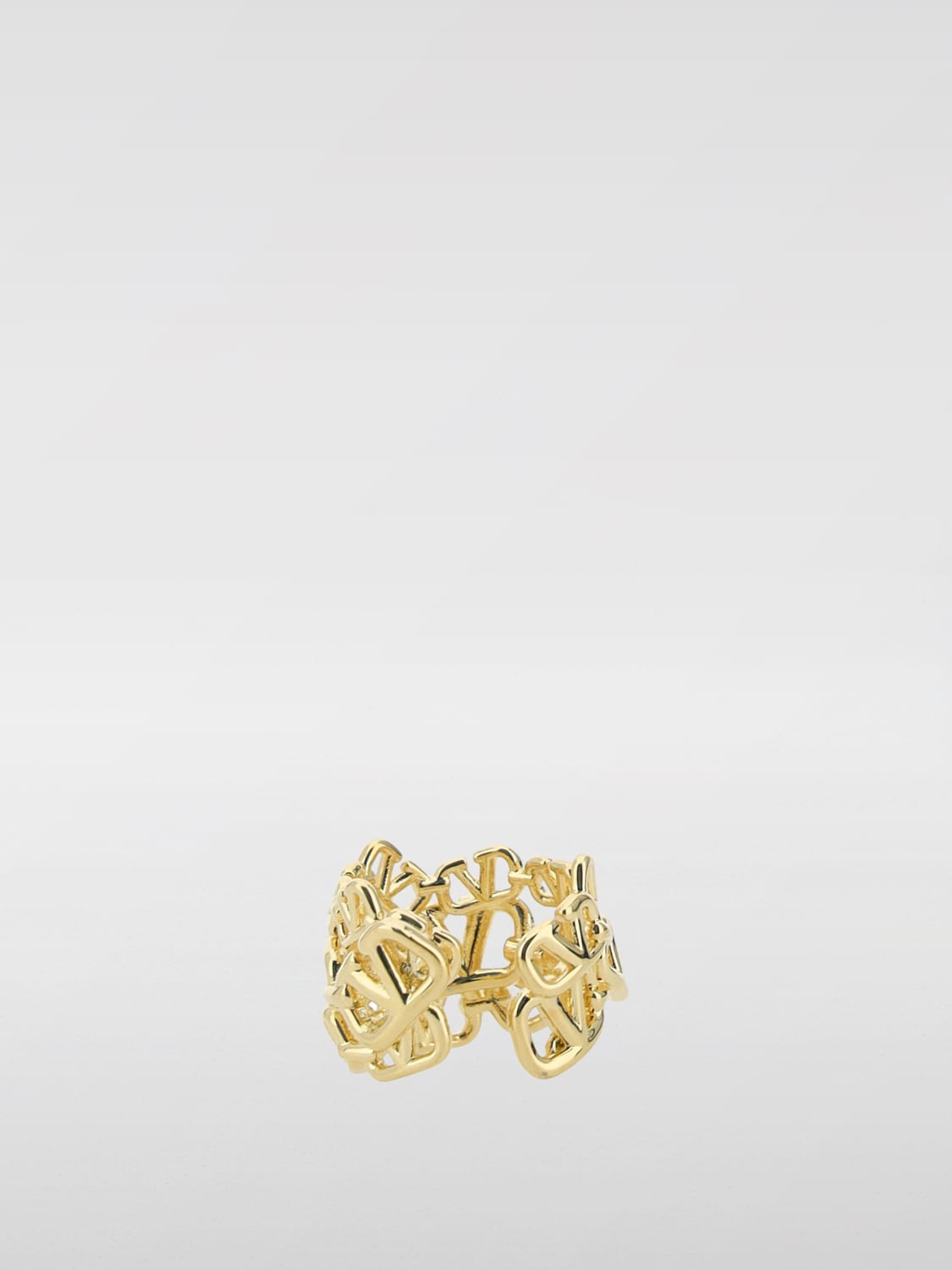 Giglio Anello VLogo Signature Valentino Garavani in ottone 2025