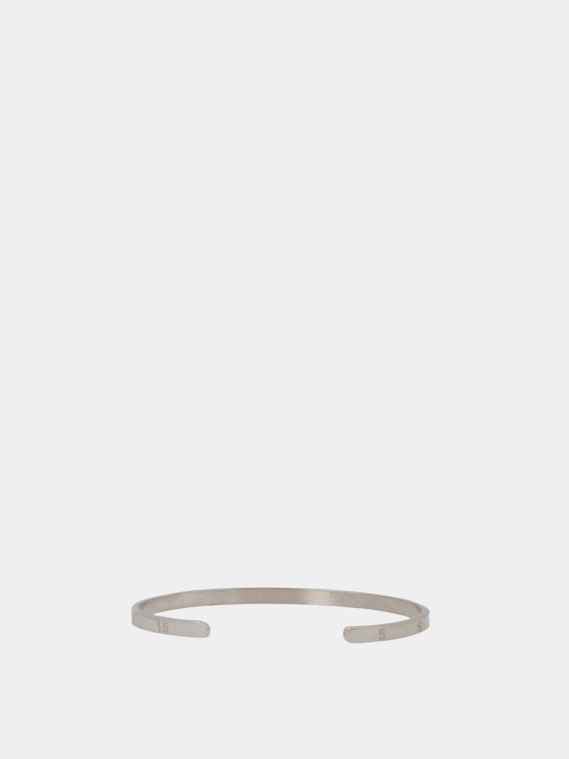 Giglio Bracciale Numeric Maison Margiela in argento In Linea