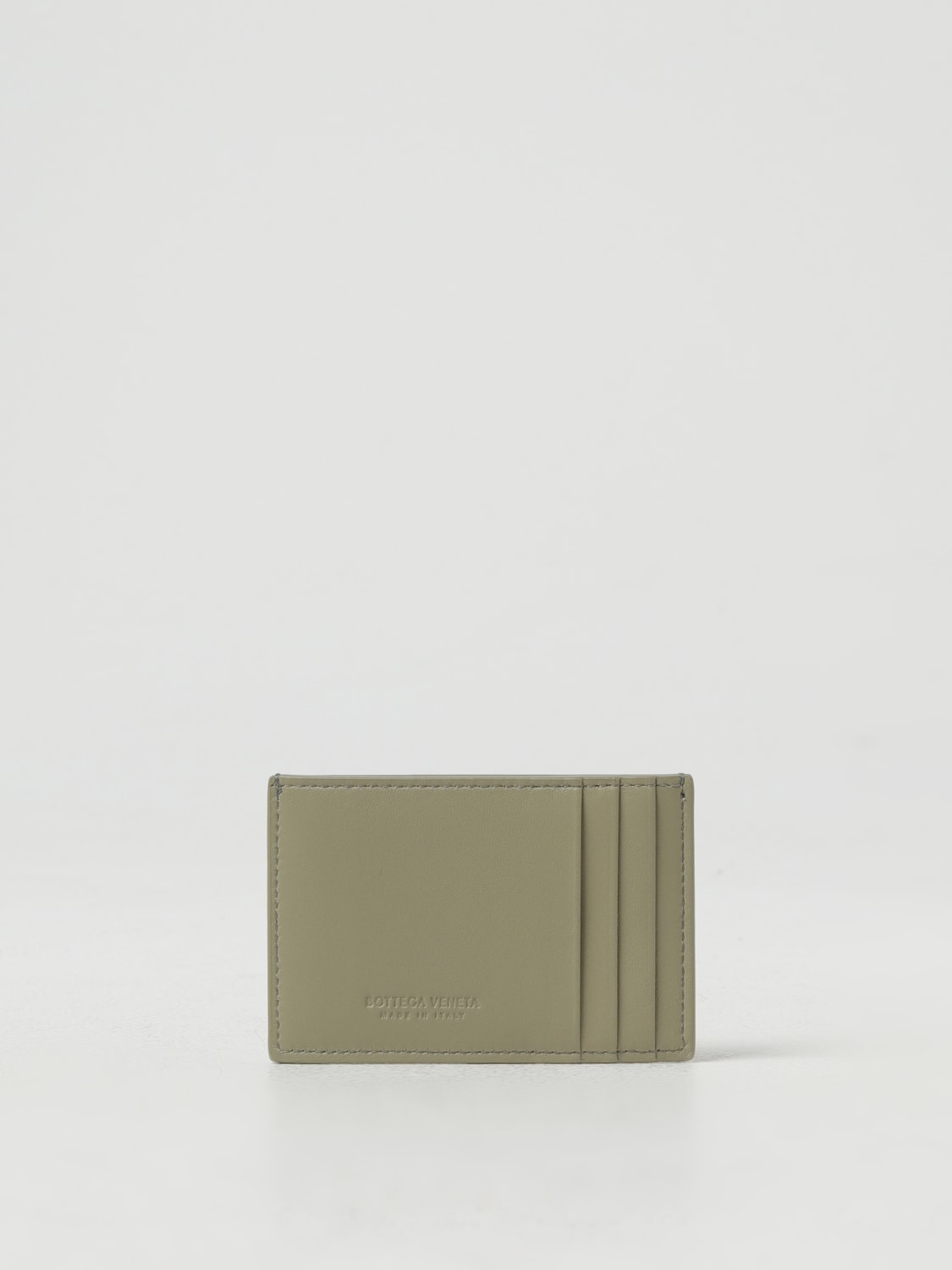Giglio Portacarte di credito Cassette Bottega Veneta in pelle intrecciata Offerta