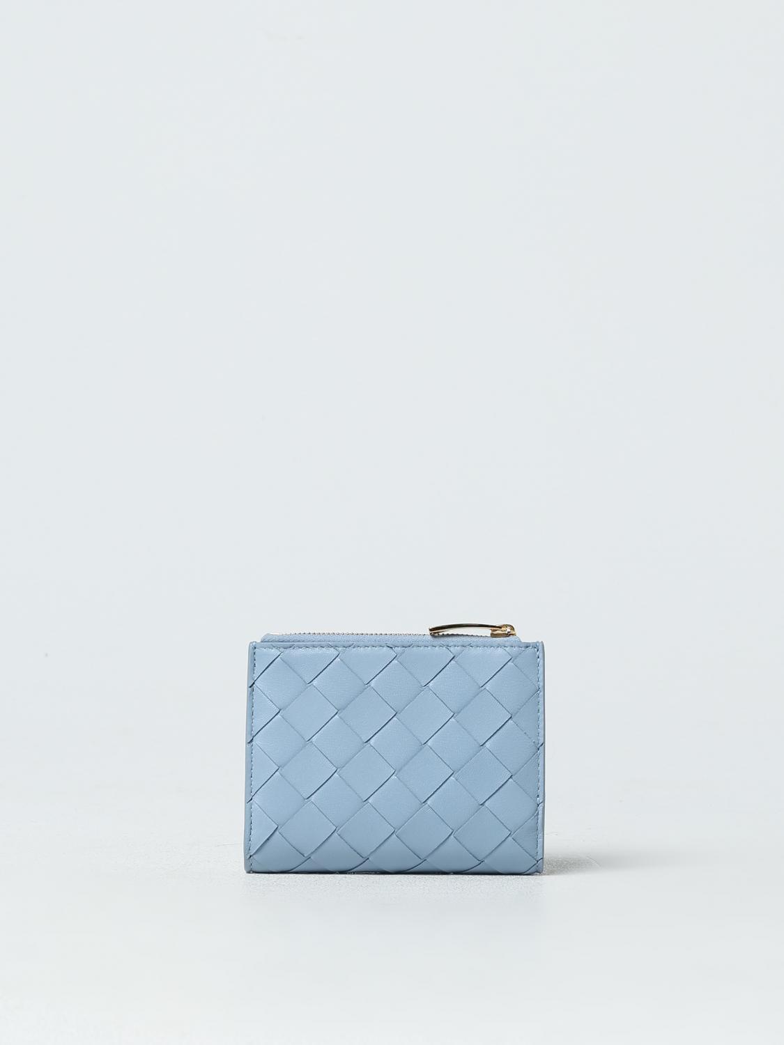 Giglio Portafoglio Intrecciato Bottega Veneta in pelle intrecciata Saldi