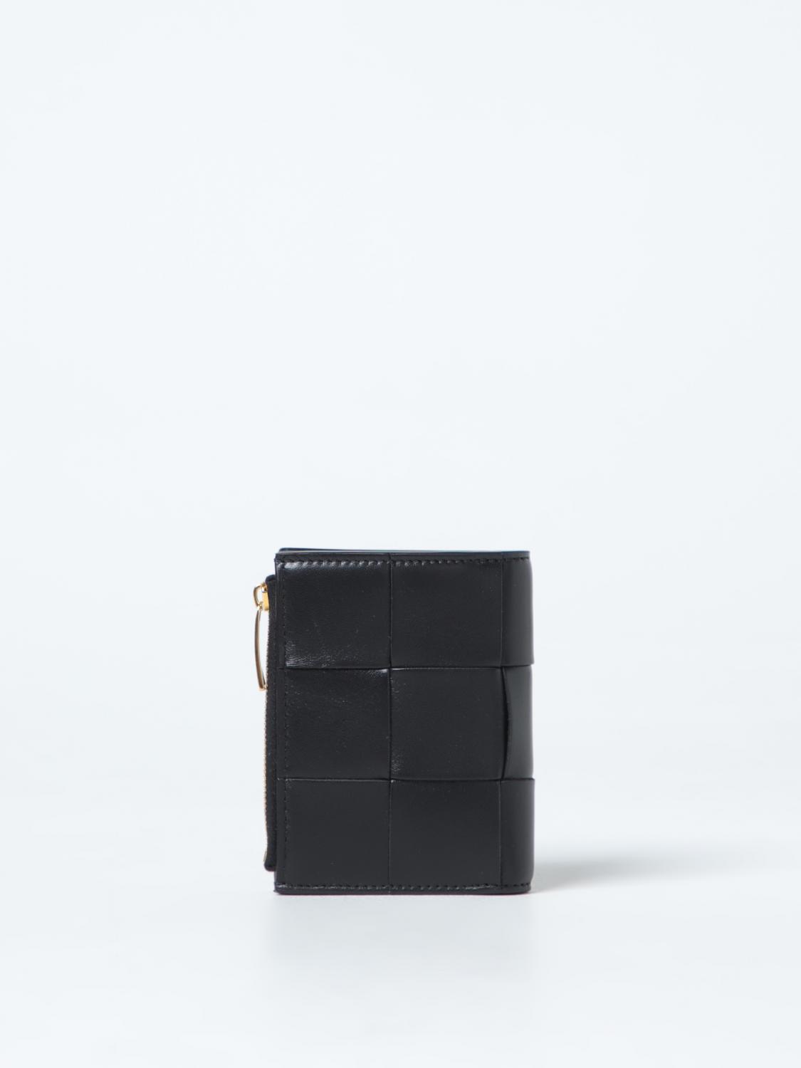 Giglio Portafoglio Cassette Bottega Veneta in pelle intrecciata 2025