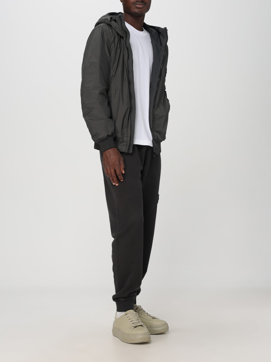 Giglio Maglia basic Stone Island con logo Promozione Limitata