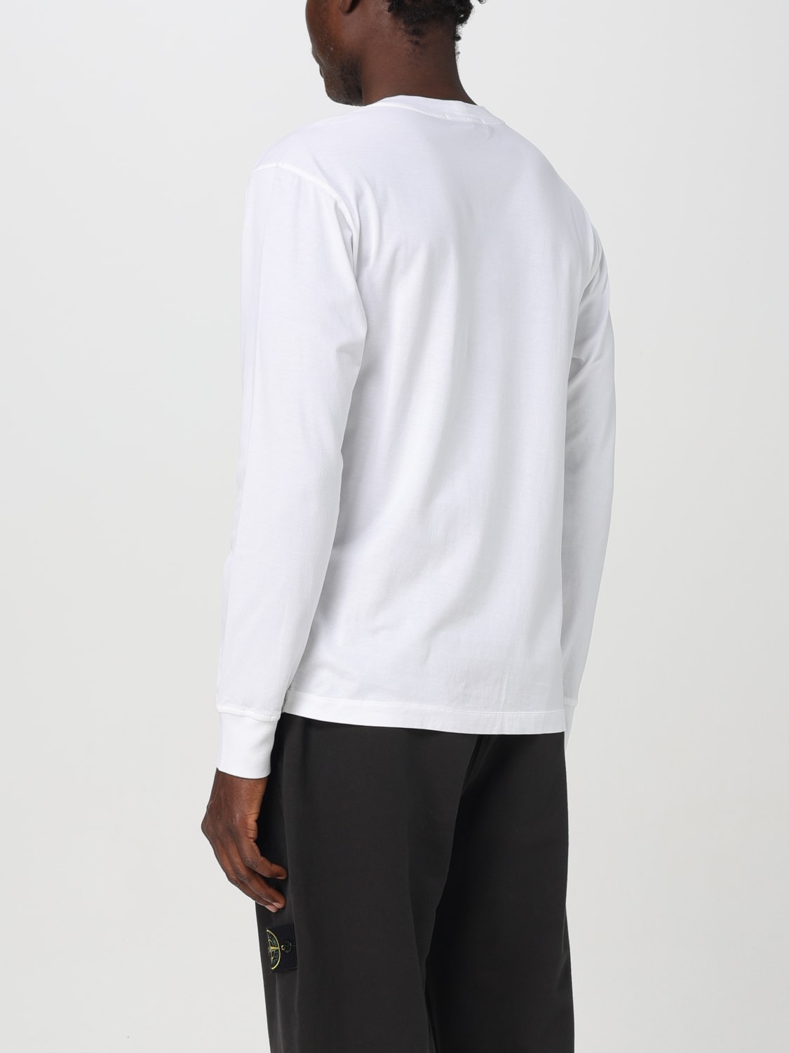 Giglio Maglia basic Stone Island con logo Promozione Limitata