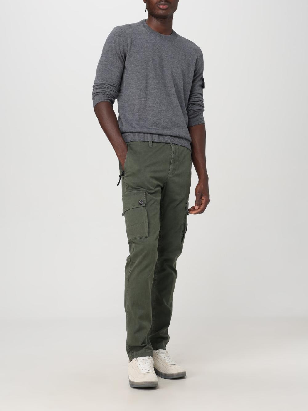 Giglio Maglia basic Stone Island in lana vergine Hotsell