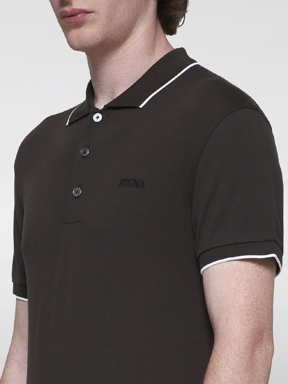 Giglio Polo Zegna in cotone Vendita Economica