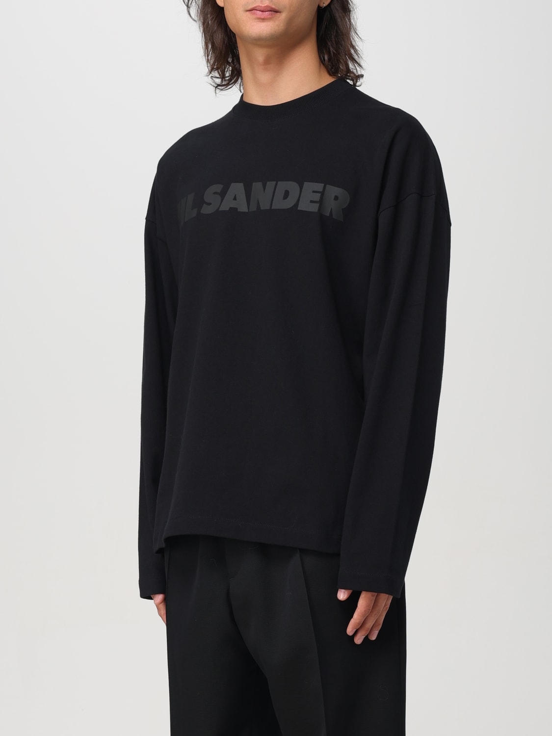 Giglio Maglia Jil Sander in cotone con stampa logo Acquista Ora